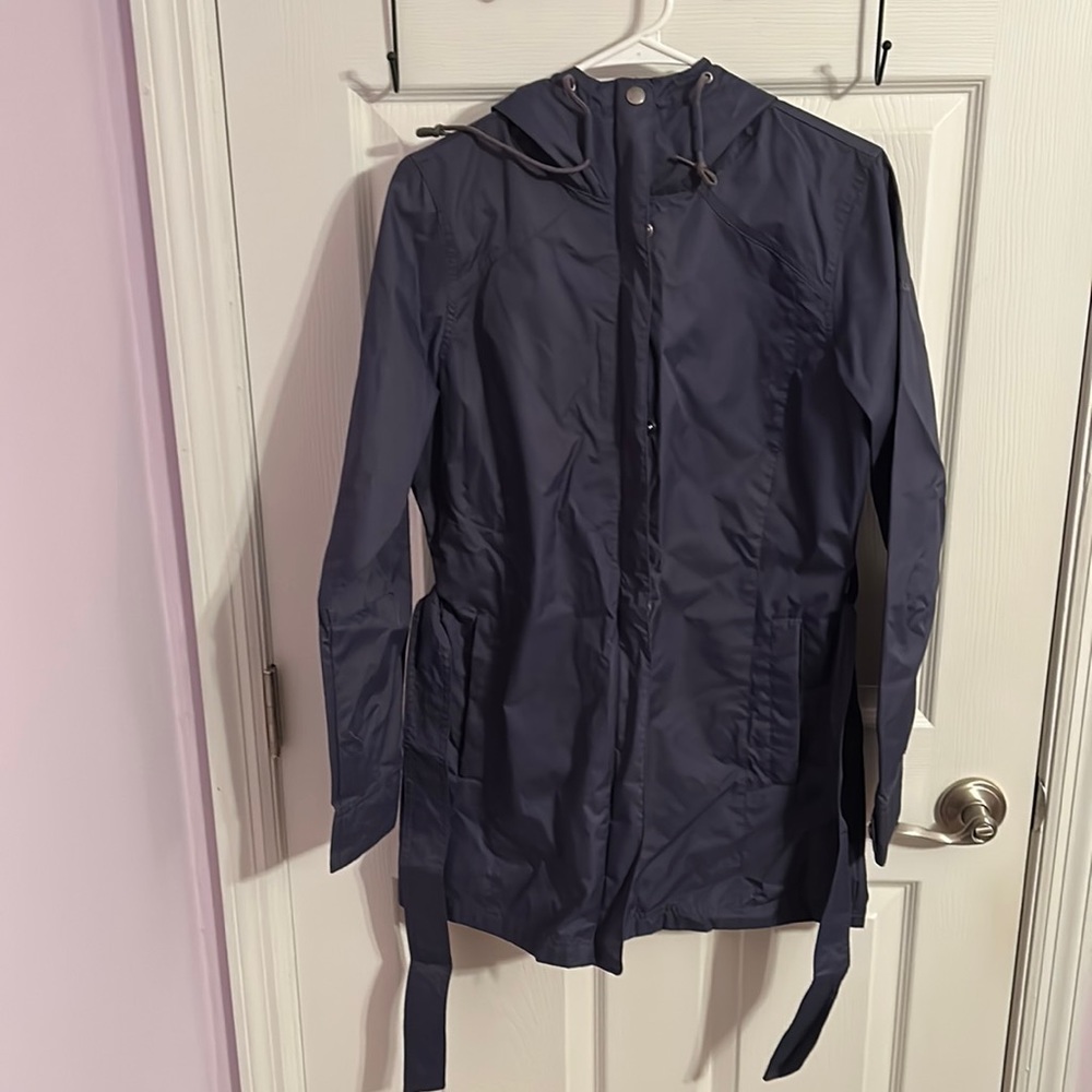 Columbia trench style rain jacket